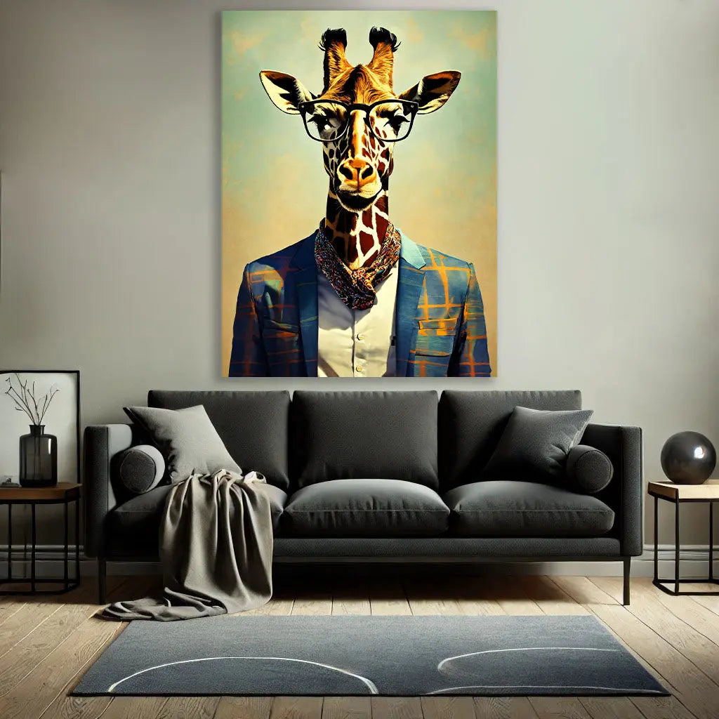 Girafe Hipster Pictiria