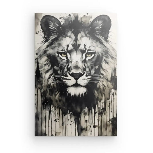 Le Tableau Lion Noir et Blanc présente des contrastes saisissants et des détails artistiques élaborés. Son style street art ajoute un aspect contemporain et expressif, tandis que le noir et blanc confère un côté sophistiqué. Ce Tableau Street Art se distingue par la majesté de son lion et sa qualité d’impression.
